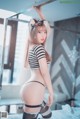 Hanari 하나리, [DJAWA] Catgirl in Stripes Set.02