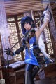 水淼aqua Cosplay 夜兰 Yelan